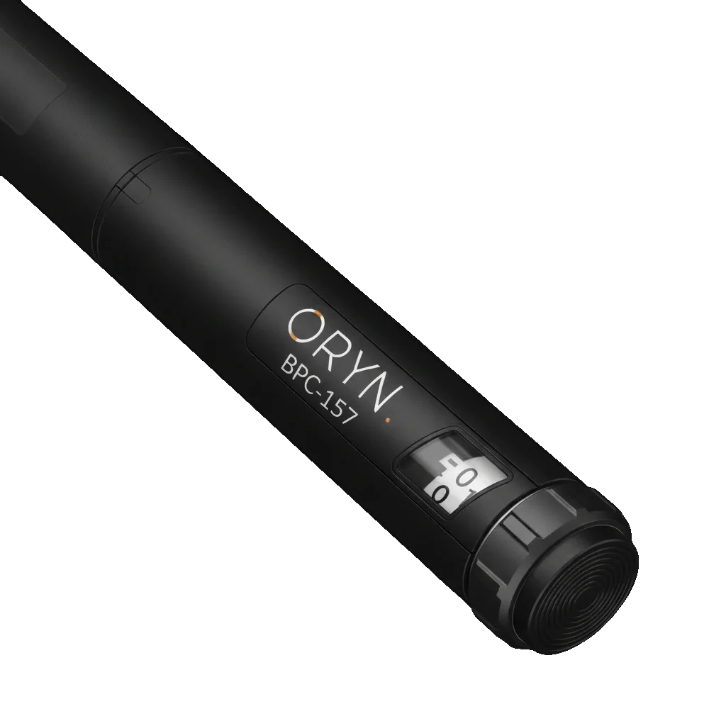 ORYN BPC-157 — angled view